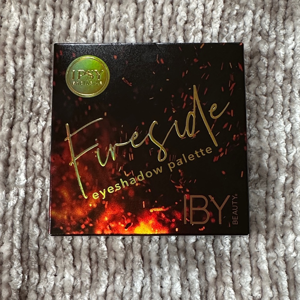 IBY Fireside Eyeshadow Palette - Warm Ember Tones